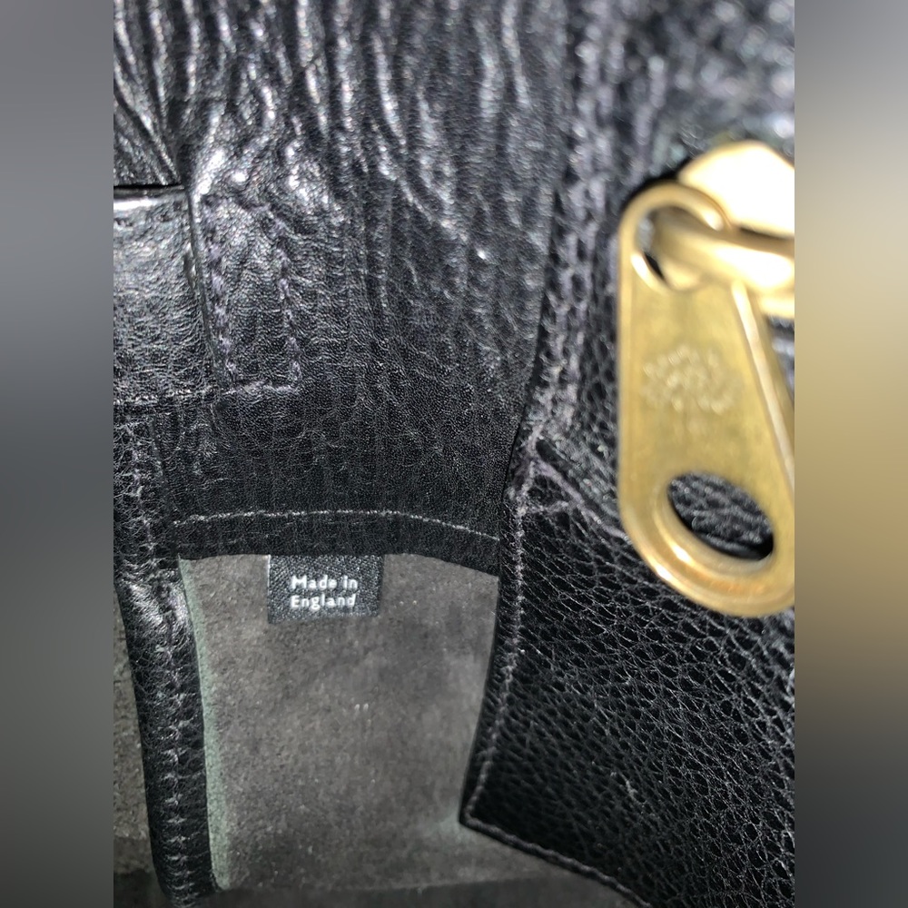 ✨💥⚡️ Mulberry Black Pebbled Leather Bayswater Satchel - Picture 11 of 16